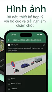 Thi Lái Xe - 600 câu hỏi GPLX screenshot 2