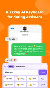 会聊键盘RizzU-恋爱键盘&恋爱话术&聊天话术&职场键盘 screenshot 2