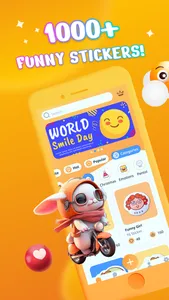 Funny Emoji - WASticker Maker screenshot 0