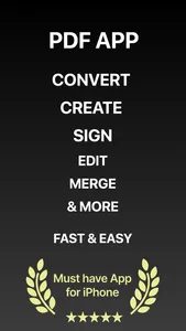 PDF App: Convert, Create, Sign screenshot 0