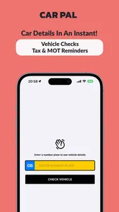 Car Pal - MOT & Tax Check screenshot 0