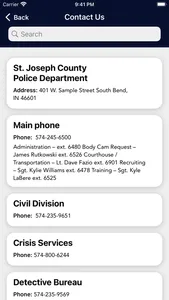 St. Joseph County PD IN screenshot 2