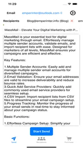 MassMail screenshot 0