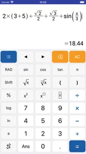 Scientific Calculator - Cal screenshot 0