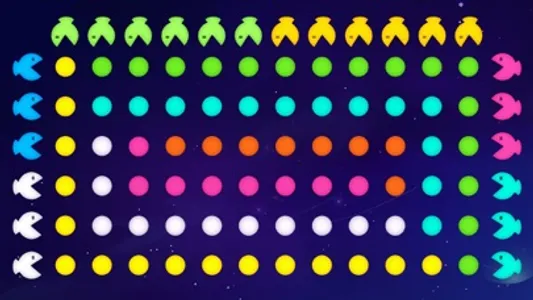 Bean Chomper - Color Dots Game screenshot 0