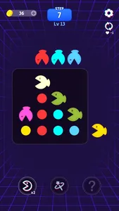 Bean Chomper - Color Dots Game screenshot 2