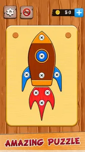 Wood Nuts & Bolts Screw Master screenshot 3
