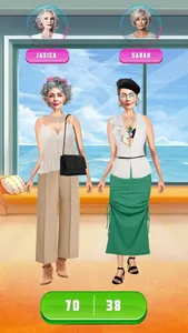 Left Or Right: Granny Dress Up screenshot 3