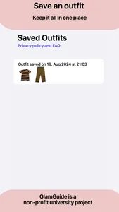 GlamGuide screenshot 2