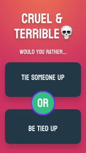 Would You Rather Card Game screenshot 2