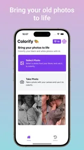 Colorify: AI Photo Colorizer screenshot 0