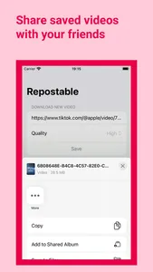 Repostable - Save Short Videos screenshot 2