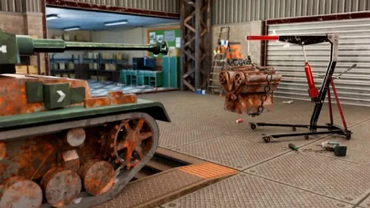 Tank Mechanic Simulator Games screenshot 1