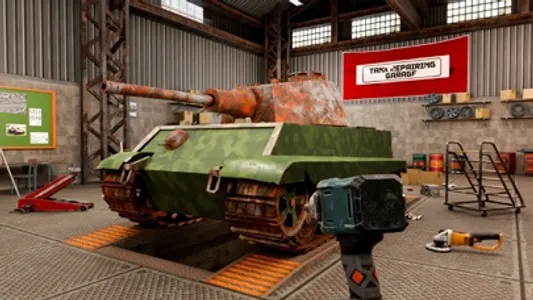 Tank Mechanic Simulator Games screenshot 3