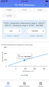 TC-RTD Reference screenshot 2