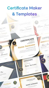 Certificate Maker - eCards screenshot 0