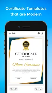 Certificate Maker - eCards screenshot 5