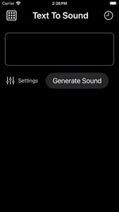 Text To Sound Effects screenshot 0