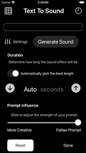 Text To Sound Effects screenshot 2