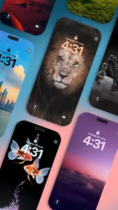 Wallpapers 18 - Lock Screen screenshot 1