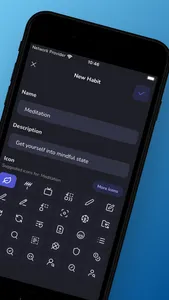 Unlimited Grid Habit Tracker screenshot 1