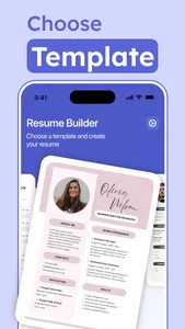 Resume Builder: CV Maker App screenshot 1