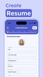 Resume Builder: CV Maker App screenshot 2