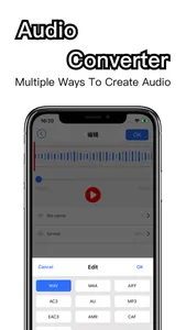 Audio Converter - Audio Editor screenshot 1