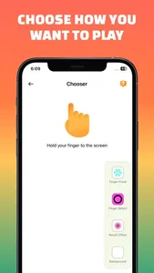 Spin the Wheel: Finger Chooser screenshot 1