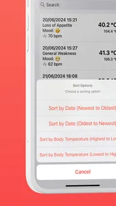 Cuspart: Fever & Temp Tracker screenshot 4