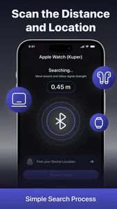 Bluetooth Finder. Lost Scanner screenshot 1