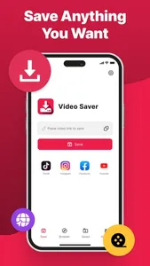 ClipCatch: Save & Edit Video screenshot 0