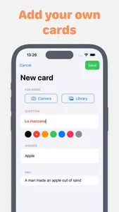 Flashcard Crafter screenshot 1