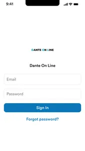 Dante on line screenshot 0