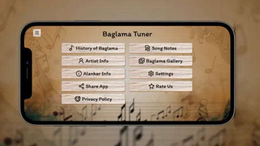 Baglama Tuner & Lessons screenshot 2