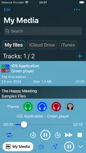 Green Player screenshot 2