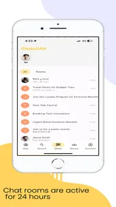AI Chats24H: Nearby Chat & Aid screenshot 4