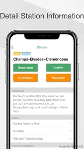 Paris Metro Map Guide screenshot 4