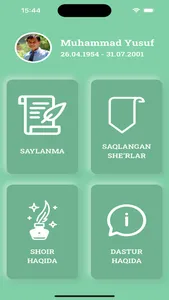 Muhammad Yusuf she'rlari screenshot 2