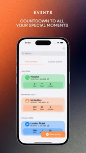 Eventry - Countdown Tracker screenshot 0