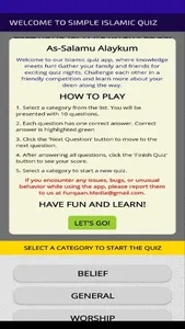 Quizlam: Islamic Quiz screenshot 0