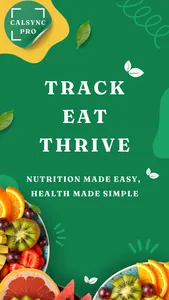 AI Calorie Tracking: CalSynPro screenshot 0