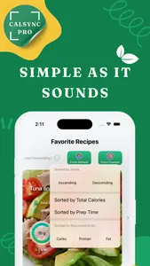 AI Calorie Tracking: CalSynPro screenshot 5