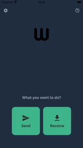 Wender: send files using WiFi screenshot 1