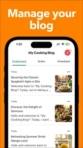 Blogging for Blogspot Blog screenshot 2