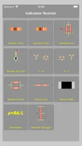 Resistor : electronics tools screenshot 0