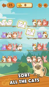 Cat Puzzle Sort screenshot 1