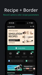 FujiStyle - Film Recipes Frame screenshot 0