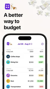 Luna - Budgeting App screenshot 0