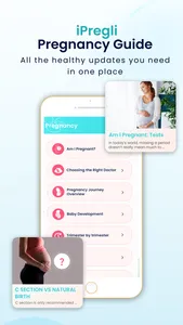 iPregli - Pregnancy Tracker screenshot 1